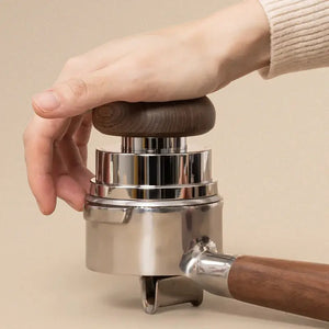 Sett ta' Aċċessorji għall-Pucks Espresso - TIMEMORE tal-Injam