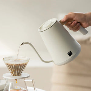 Vit elettriku ilma kettler b'għajn irqiq u manku tal-injam għal preċiżjoni fil-ħolqien mill-Timemore, kollox dwar il-kafè.