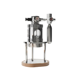 Magna tal-espresso pneumatika Aleman mikro | 58 mm fuq il-mejda bl-arja