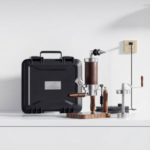 Aleman Nomad Hybrid Magni tal-Espresso Portabbli | Manwali u Pneumatiku 2-f'1