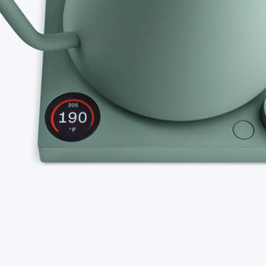 Grön kedd elettriku bil-wiri diġitali tat-temperatura u buttuna, parti minn Fellow, EspressoGear, Kedd, kollox dwar il-kafè