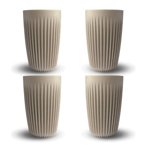 Tazza 12oz Naturali 4 biċċiet - Huskee HUSKEE