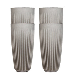 Tazza 16oz Naturali 4 biċċiet - Huskee HUSKEE