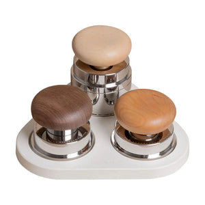 Sett ta' Aċċessorji għall-Pucks Espresso - TIMEMORE tal-Injam