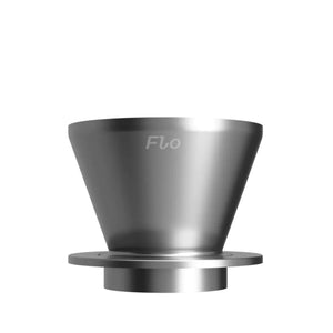 Stilren pour over f’azzar inossidabbli b’kontroll preċiża tal-fluss, parti minn Varia, Handbryggare, kollox dwar il-kafè.