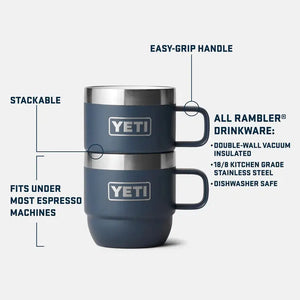 Koppja Rambler Stackable 177ml 2pk - Abjad YETI