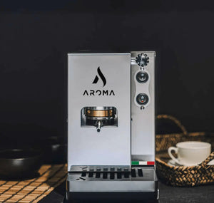 Aroma Plus Silver – Magni ta’ Espresso E.S.E Pod Tal-Italja Premium - Barista u Espresso