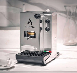 Aroma Plus Silver – Magni ta’ Espresso E.S.E Pod Tal-Italja Premium - Barista u Espresso