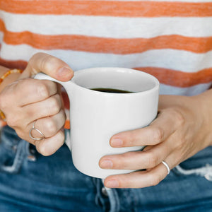 Lino Kaffe mugg 300ml - Vit - Barista och Espresso