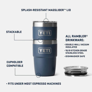 Rambler Stapelbar Kopp 250ml - Mörkblå - Barista och Espresso